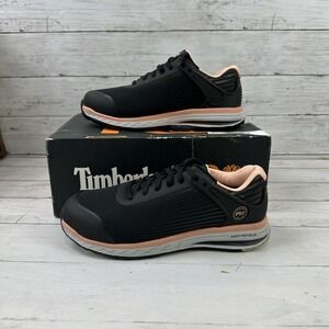 Timberland PRO Women's Drivetrain Safety Toe Work Shoes Size 7‎ Black Sneaker